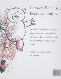 Lara en beer achterzijde