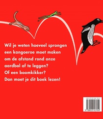 Hoe ver kan een kangoeroe springen? achterzijde