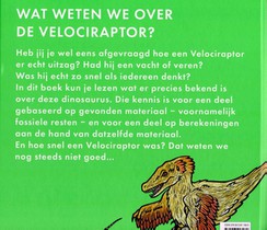Hoe snel was een Velociraptor? achterzijde