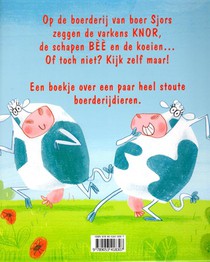 Koeien zeggen boe achterzijde