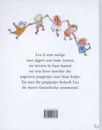 Vijf papieren poppetjes achterzijde