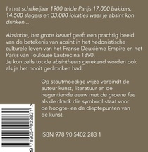 Absinthe. Het grote kwaad achterzijde