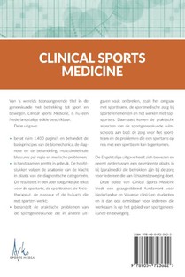 Clinical sports medicine achterzijde