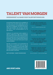 Talent van morgen achterzijde