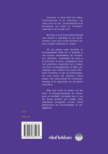 Literatuur en fictie achterzijde