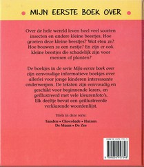 Mijn eerste boek over kleine beestjes achterzijde