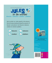 Jules in de winter achterzijde