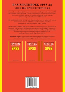 Basishandboek SPSS 28 achterzijde