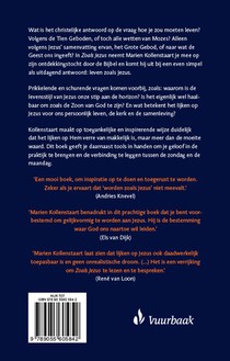 Zoals Jezus achterzijde