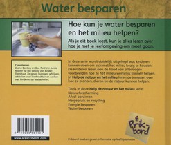 Water besparen achterzijde