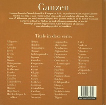 Ganzen achterzijde