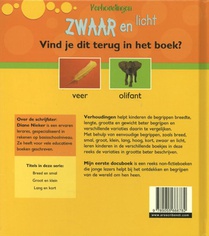 Zwaar en licht achterzijde