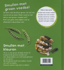 Smullen met groen voedsel achterzijde