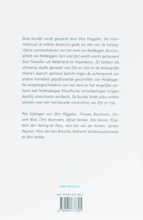De actualiteit van Martin Heideggers 'Zijn en tijd' achterzijde