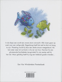 De mooiste vis van de zee komt veilig thuis achterzijde