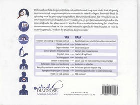 Diagnose zorginnovatie; de essentie achterzijde