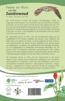 Fauna en Flora van het Zoniënwoud achterzijde