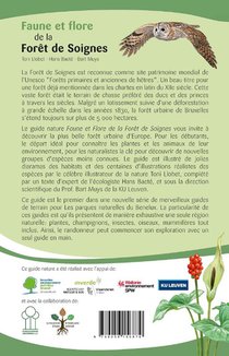 Faune et flore de la Forêt de Soignes achterzijde