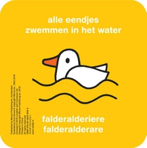 zing mee met nijntje achterzijde