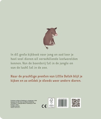 Mijn eerste dierenboek achterzijde
