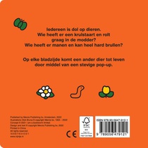 pop-up boek dieren achterzijde