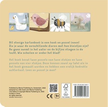 Mijn dieren puzzelboek achterzijde