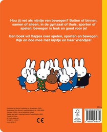 spelen en sporten met nijntje achterzijde