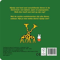 voelboek, met nijntje naar de dierentuin achterzijde
