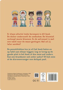 Mijn puzzelboek Beroepen achterzijde
