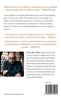 Septemberlichten achterzijde