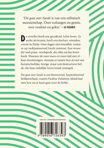 Dit gaat over Sarah achterzijde