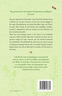 De grote tuin achterzijde