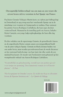 De moeder van Frankenstein achterzijde