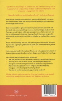 Als je partner Asperger-syndroom heeft achterzijde