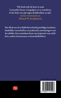 Boek over de schilderkunst achterzijde