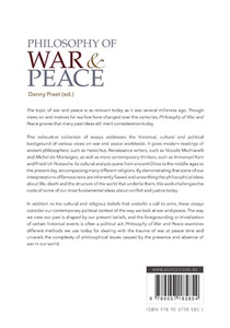 Philosophy of war and peace achterzijde