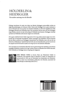 Hölderlin & Heidegger achterzijde