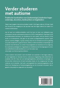 Verder studeren met autisme achterzijde