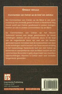 De brief van Jakobus achterzijde