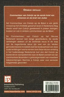 De eerste brief van Johannes achterzijde