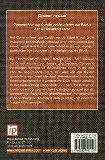1 en 2 Tessalonicenzen achterzijde