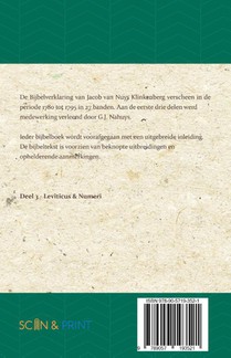 Leviticus & Numeri achterzijde