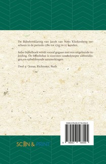 Jozua, Richteren & Ruth achterzijde