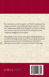 Het Evangelie van Markus achterzijde
