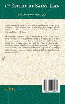 Première Épitre de Saint Jean achterzijde