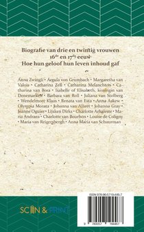 Geloofsgetuigen 16de en 17de eeuw achterzijde