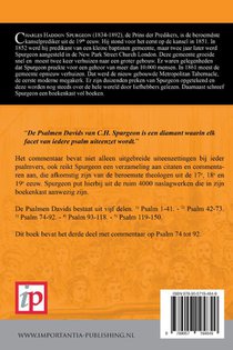 De Psalmen Davids 3 achterzijde