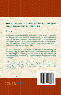 Voorlezing over de verscheidenheid en der overeenstemming der vier evangeliën 1 achterzijde