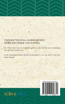 Leerredenen over het Boek van Daniel achterzijde