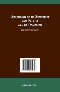 Uitlegging op de Zendbrief van Paulus aan de Romeinen achterzijde